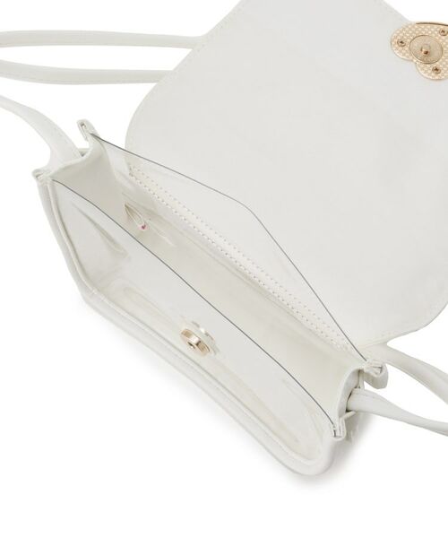 PINK-latte / ピンク ラテ ショルダーバッグ | ハートバックルPVCショルダーバッグ | 詳細16