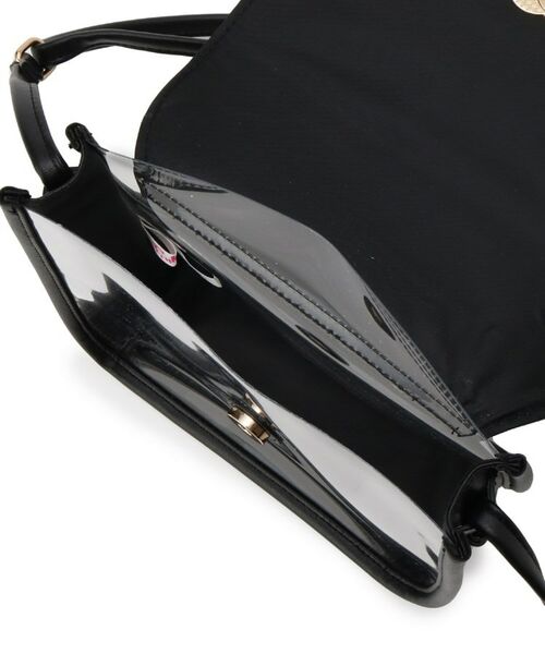 PINK-latte / ピンク ラテ ショルダーバッグ | ハートバックルPVCショルダーバッグ | 詳細17