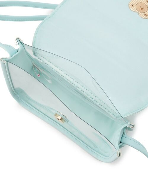 PINK-latte / ピンク ラテ ショルダーバッグ | ハートバックルPVCショルダーバッグ | 詳細19