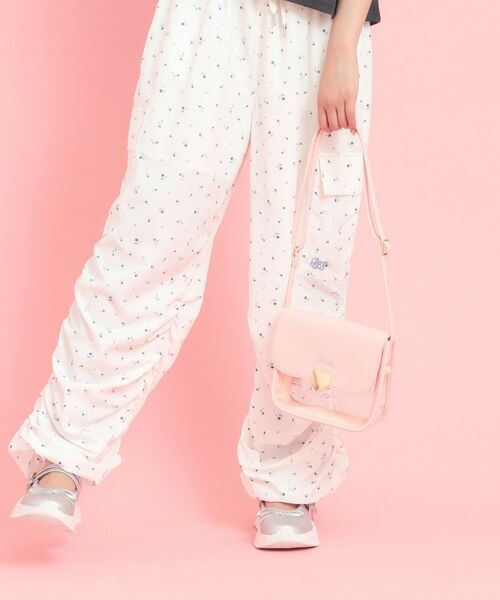 PINK-latte / ピンク ラテ ショルダーバッグ | ハートバックルPVCショルダーバッグ | 詳細7