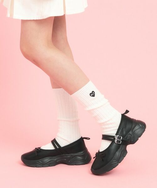セール】 ブロケットスニーカーパンプス （パンプス）｜PINK