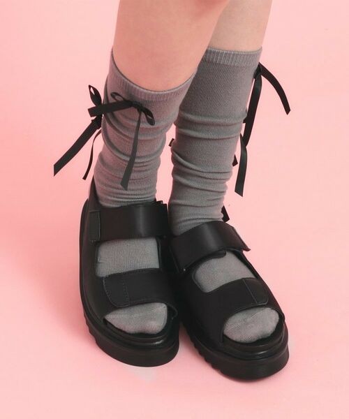 PINK-latte / ピンク ラテ サンダル | 太ベルトサンダル | 詳細7