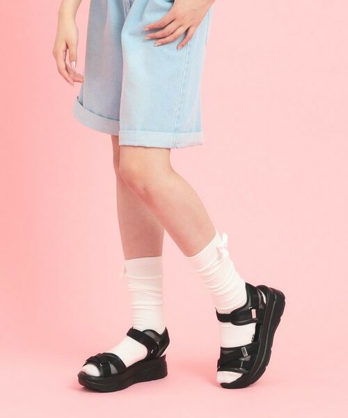 PINK-latte / ピンク ラテ サンダル | メッシュベルトサンダル | 詳細8