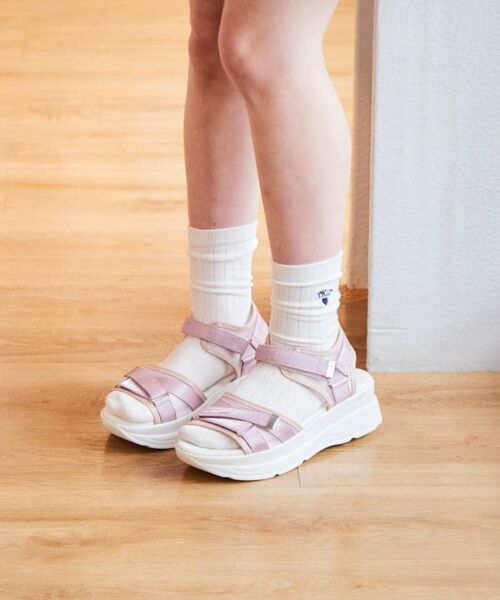 PINK-latte/ピンク ラテ メッシュベルトサンダル ピンク(071) 02(23.0~23.5cm) PINK-latte/ピンク ラテ メッシュベルトサンダル ピンク(071) 02(23.0~23.5cm)