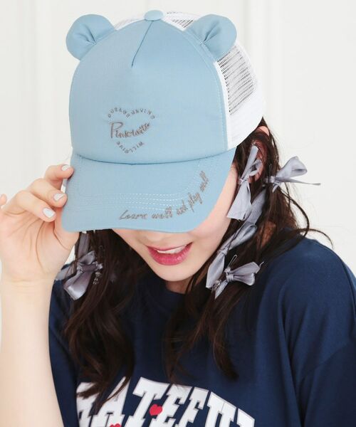 PINK-latte / ピンク ラテ キャップ | 刺繍メッシュキャップ | 詳細8