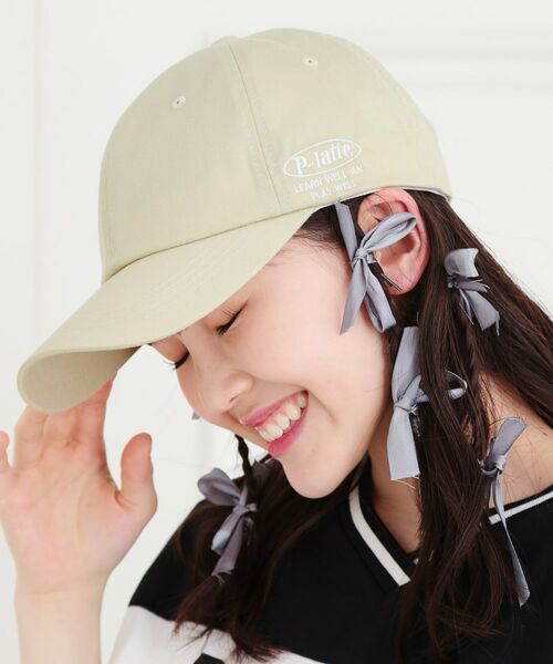 PINK-latte / ピンク ラテ キャップ | ツイルキャップ | 詳細7
