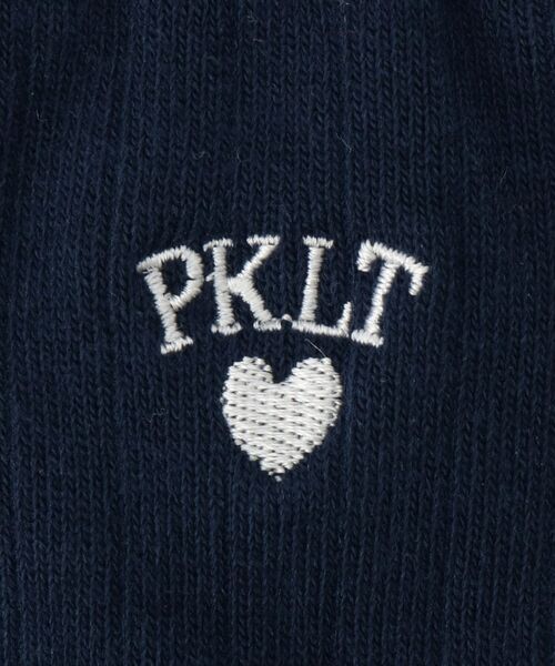 PINK-latte / ピンク ラテ ソックス | ハートロゴ刺繍スクールショート | 詳細8