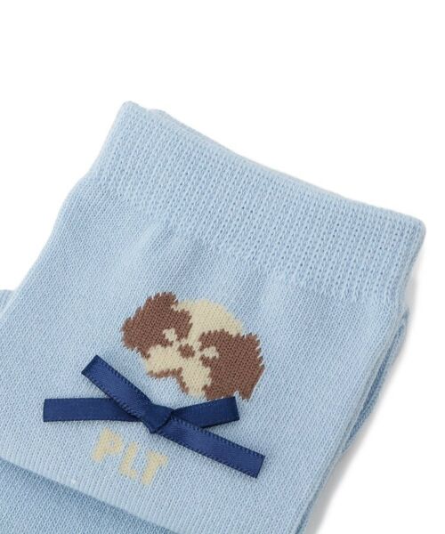 PINK-latte / ピンク ラテ ソックス | ワンちゃんリボンショートソックス | 詳細5