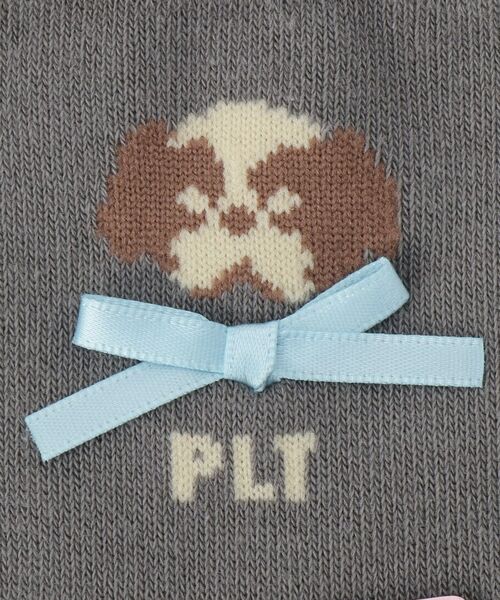 PINK-latte / ピンク ラテ ソックス | ワンちゃんリボンショートソックス | 詳細9