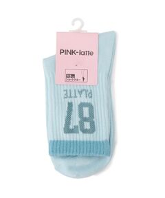 PINK-latte / ピンク ラテ ソックス | ナンバリングロゴショート