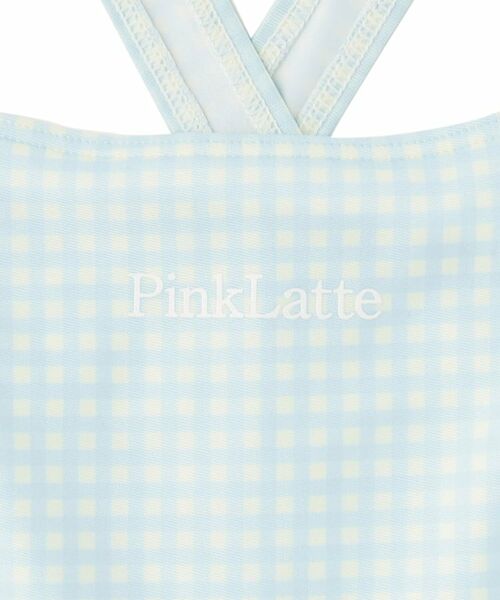 PINK-latte / ピンク ラテ 水着・スイムグッズ | リブT付ギンガムチェックワンピース | 詳細10