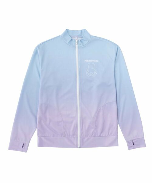 PINK-latte/ピンク ラテ グラデーションラッシュガード ブルー(191) 14(140cm) PINK-latte/ピンク ラテ グラデーションラッシュガード ブルー(191) 14(140cm)