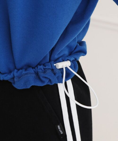 PINK-latte / ピンク ラテ カットソー | メッシュ切替ハーフジッププルオーバー | 詳細8