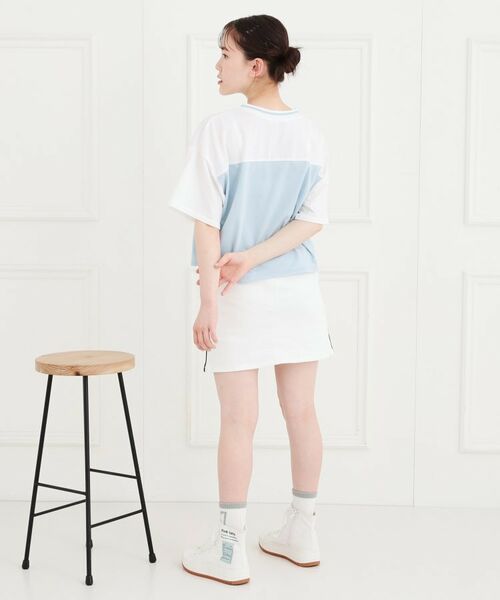 PINK-latte / ピンク ラテ Tシャツ | Vネック切替Tシャツ | 詳細21