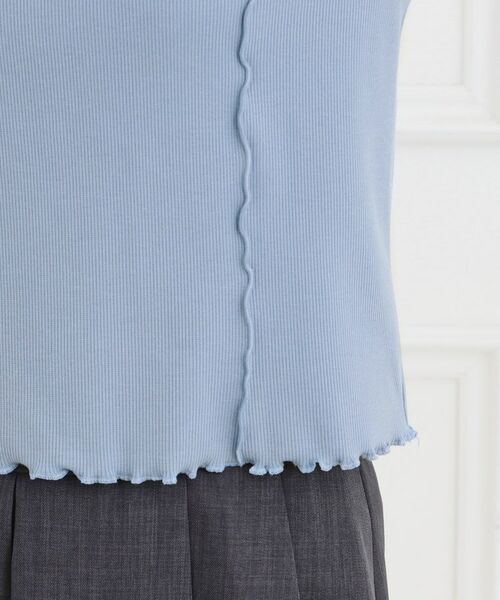 PINK-latte / ピンク ラテ カットソー | シアーレイヤード風テレコトップス | 詳細6