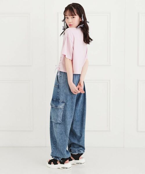 PINK-latte / ピンク ラテ Tシャツ | レースアップTシャツ | 詳細17