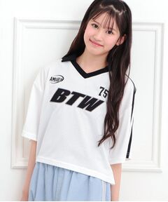 PINK-latte / ピンク ラテ その他トップス | 【セットアイテム】衿付きVネックメッシュT＋タンクセット