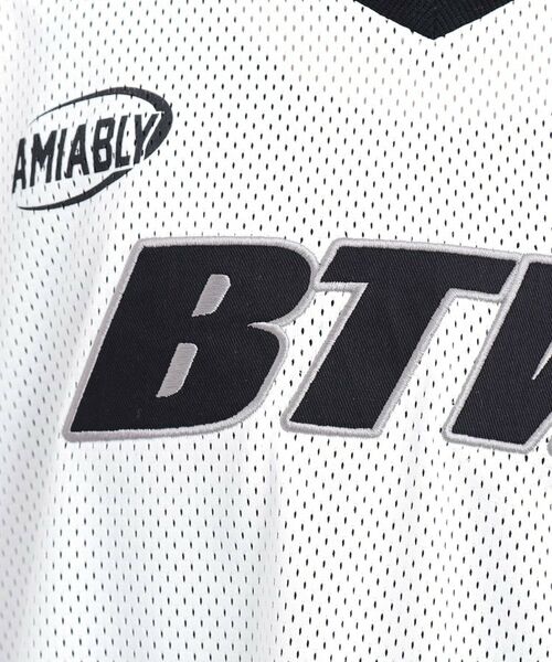 PINK-latte / ピンク ラテ その他トップス | 【セットアイテム】衿付きVネックメッシュT＋タンクセット | 詳細10