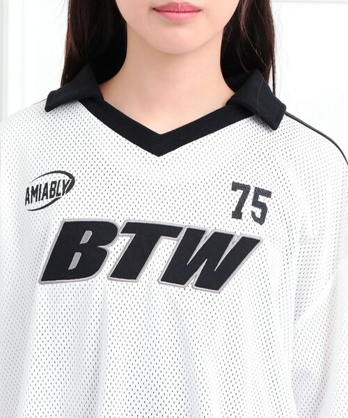 PINK-latte / ピンク ラテ その他トップス | 【セットアイテム】衿付きVネックメッシュT＋タンクセット | 詳細4