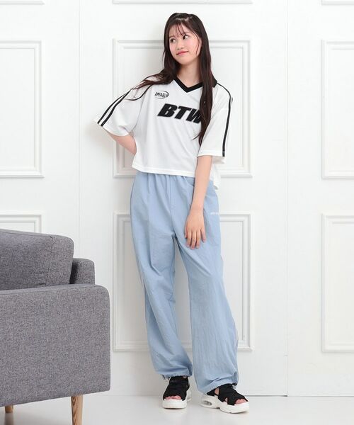 PINK-latte / ピンク ラテ その他トップス | 【セットアイテム】衿付きVネックメッシュT＋タンクセット | 詳細8