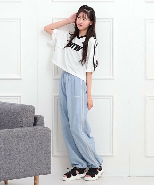 PINK-latte / ピンク ラテ その他トップス | 【セットアイテム】衿付きVネックメッシュT＋タンクセット | 詳細9