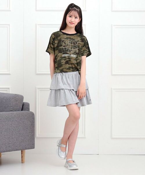 PINK-latte / ピンク ラテ Tシャツ | ラインストーンナンバリングTシャツ | 詳細16