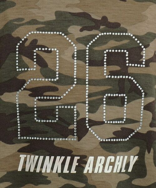 PINK-latte / ピンク ラテ Tシャツ | ラインストーンナンバリングTシャツ | 詳細18