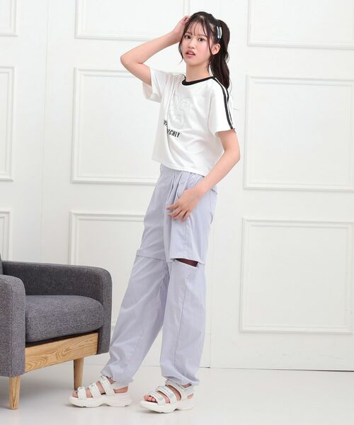 PINK-latte / ピンク ラテ Tシャツ | ラインストーンナンバリングTシャツ | 詳細9