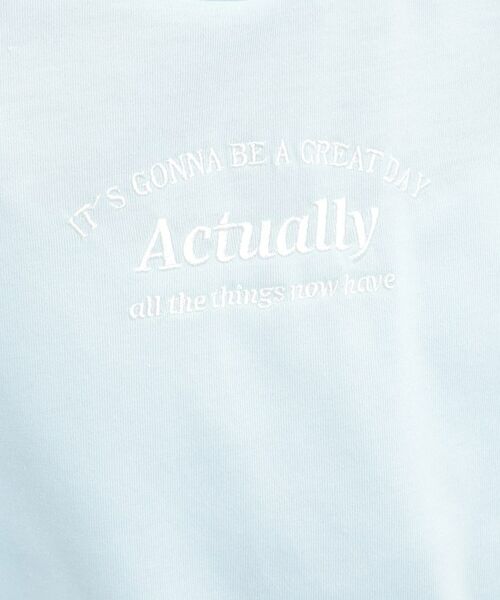 PINK-latte / ピンク ラテ カットソー | 肩あきフレアスリーブトップス | 詳細14