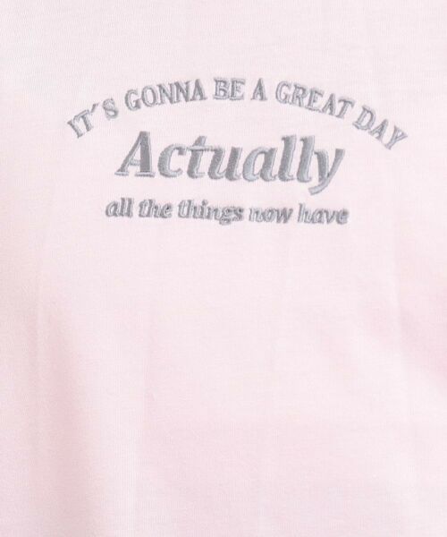 PINK-latte / ピンク ラテ カットソー | 肩あきフレアスリーブトップス | 詳細18