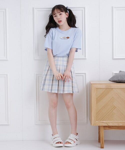 PINK-latte / ピンク ラテ Tシャツ | 接触冷感 ワンちゃんサガラTシャツ | 詳細17