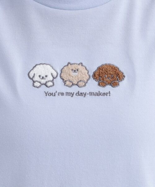 PINK-latte / ピンク ラテ Tシャツ | 接触冷感 ワンちゃんサガラTシャツ | 詳細18