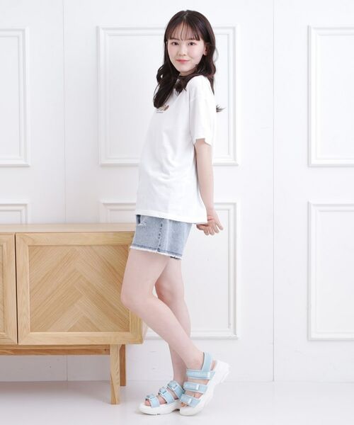 PINK-latte / ピンク ラテ Tシャツ | 接触冷感 ワンちゃんサガラTシャツ | 詳細9