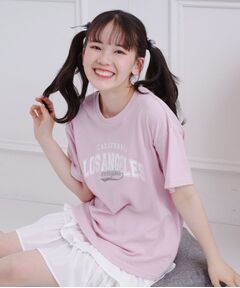 PINK-latte / ピンク ラテ Tシャツ | カレッジロゴTシャツ