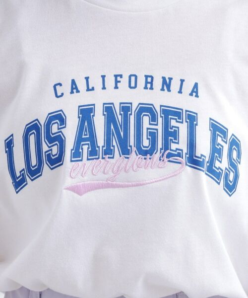 PINK-latte / ピンク ラテ Tシャツ | カレッジロゴTシャツ | 詳細10