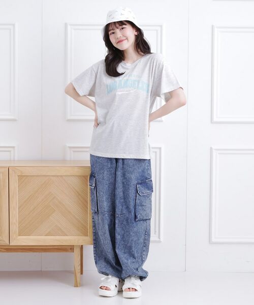 PINK-latte / ピンク ラテ Tシャツ | カレッジロゴTシャツ | 詳細13