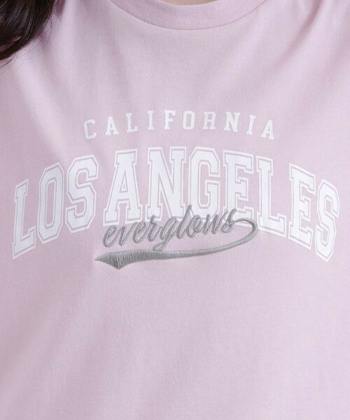 PINK-latte / ピンク ラテ Tシャツ | カレッジロゴTシャツ | 詳細18