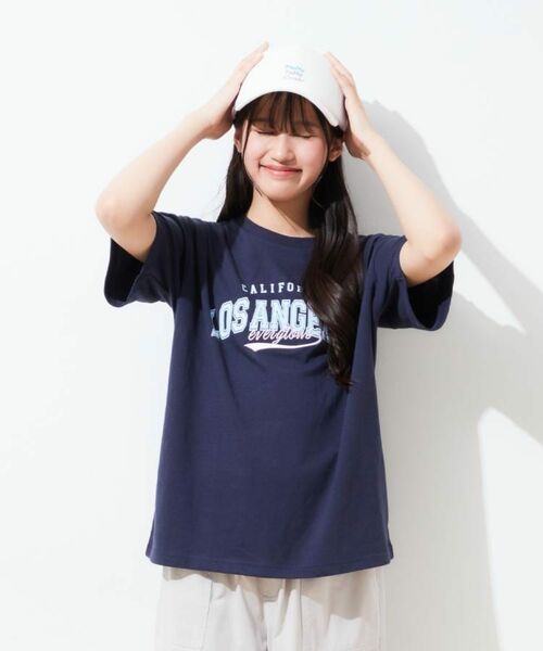 PINK-latte / ピンク ラテ Tシャツ | カレッジロゴTシャツ | 詳細23