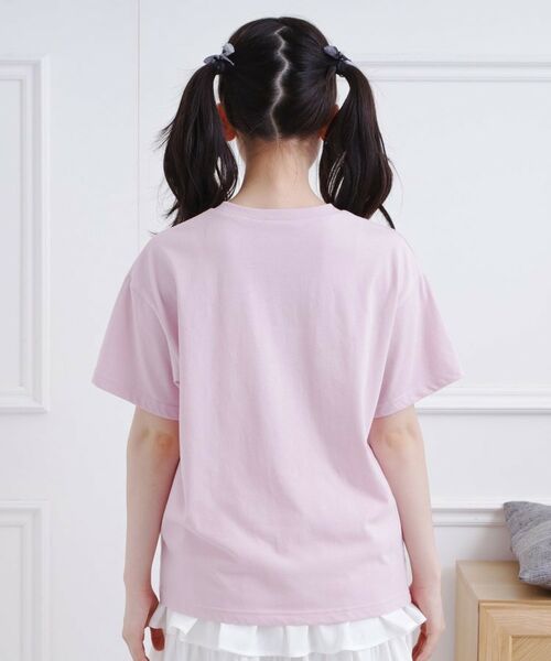 PINK-latte / ピンク ラテ Tシャツ | カレッジロゴTシャツ | 詳細3