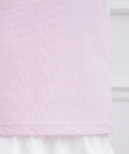 PINK-latte / ピンク ラテ Tシャツ | カレッジロゴTシャツ | 詳細6