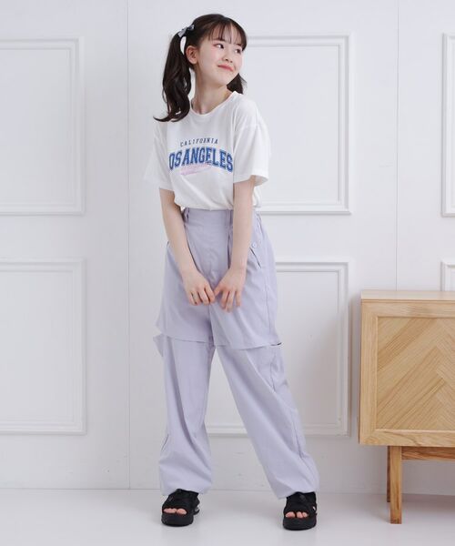 PINK-latte / ピンク ラテ Tシャツ | カレッジロゴTシャツ | 詳細8