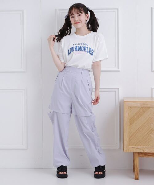 PINK-latte / ピンク ラテ Tシャツ | カレッジロゴTシャツ | 詳細9