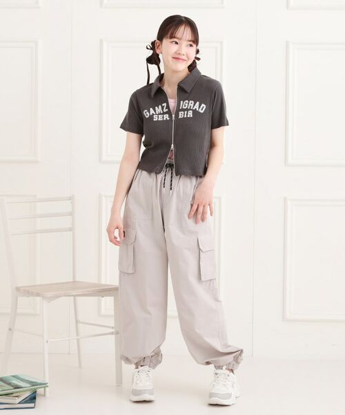 PINK-latte / ピンク ラテ パンツ | シンプルカーゴパンツ | 詳細10