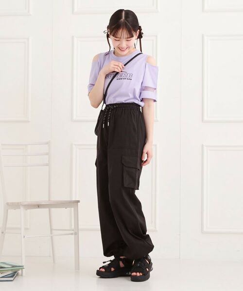 PINK-latte / ピンク ラテ パンツ | シンプルカーゴパンツ | 詳細16
