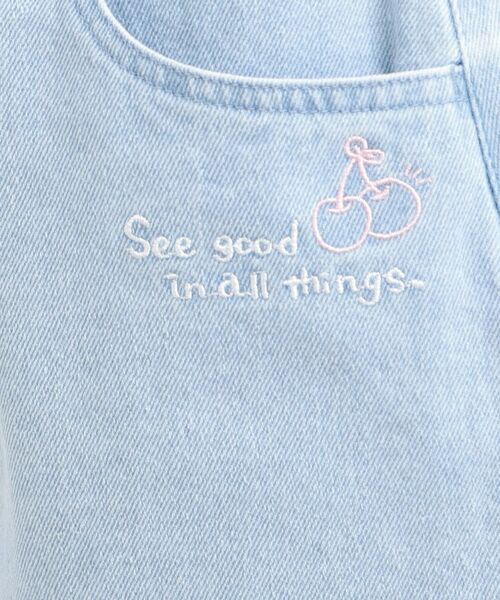 PINK-latte / ピンク ラテ ショート・ハーフ・半端丈パンツ | らくがき刺繍フリンジショートパンツ | 詳細19