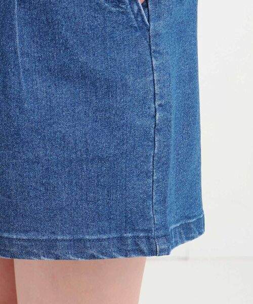 PINK-latte / ピンク ラテ ショート・ハーフ・半端丈パンツ | フロントレースアップキュロット | 詳細7