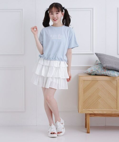 chacoco34★今季新作ピンクラテ★ハ－フジップ&フリルスカート chacoco34様専用☆今季新作ピンクラテ☆ハ－フジップ&フリルスカート