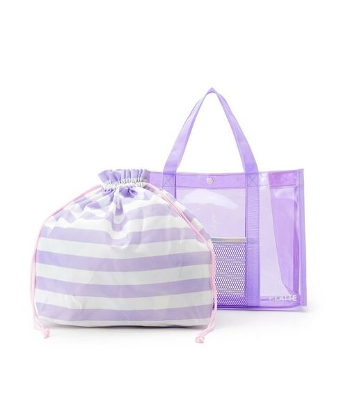 PINK-latte / ピンク ラテ トートバッグ | 巾着付きプールバッグ | 詳細12