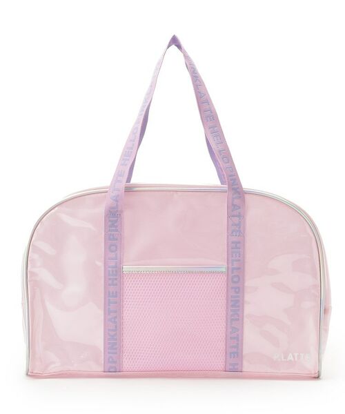 PINK-latte / ピンク ラテ ボストンバッグ | シャイニーボストン | 詳細1