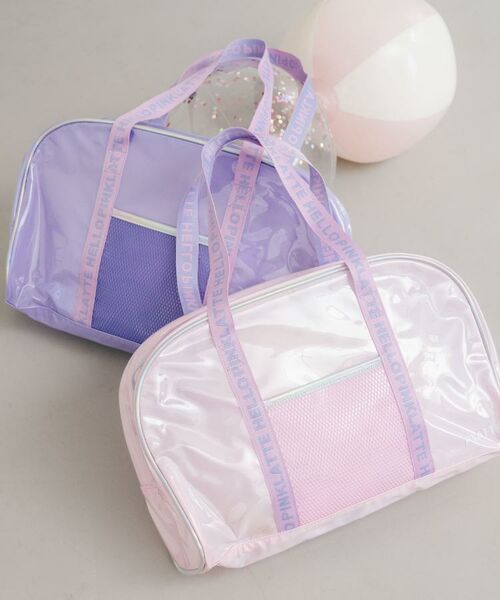 PINK-latte / ピンク ラテ ボストンバッグ | シャイニーボストン | 詳細11